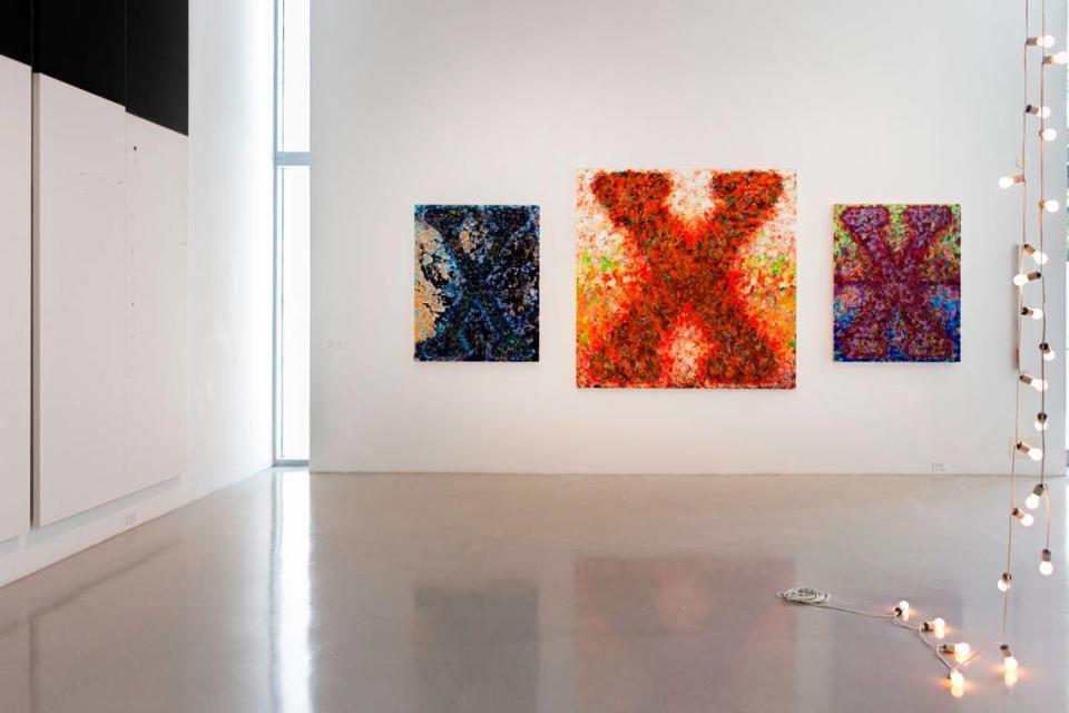 "Triple X", de Vaughn Spann, forma parte de la exposición que se inaugura este otoño en De la Cruz Collection, en el Design District.