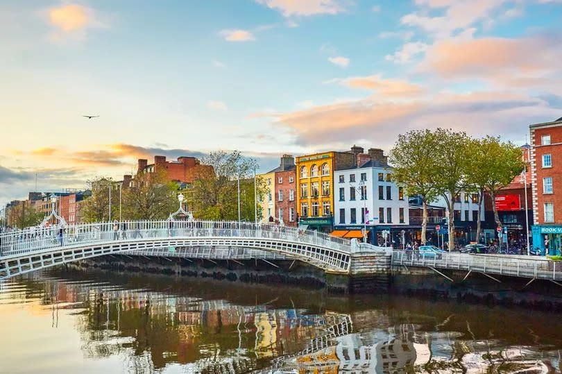 One of the many sights in the city - Dublin's Ha'penny Bridge -Credit:Peter Unger