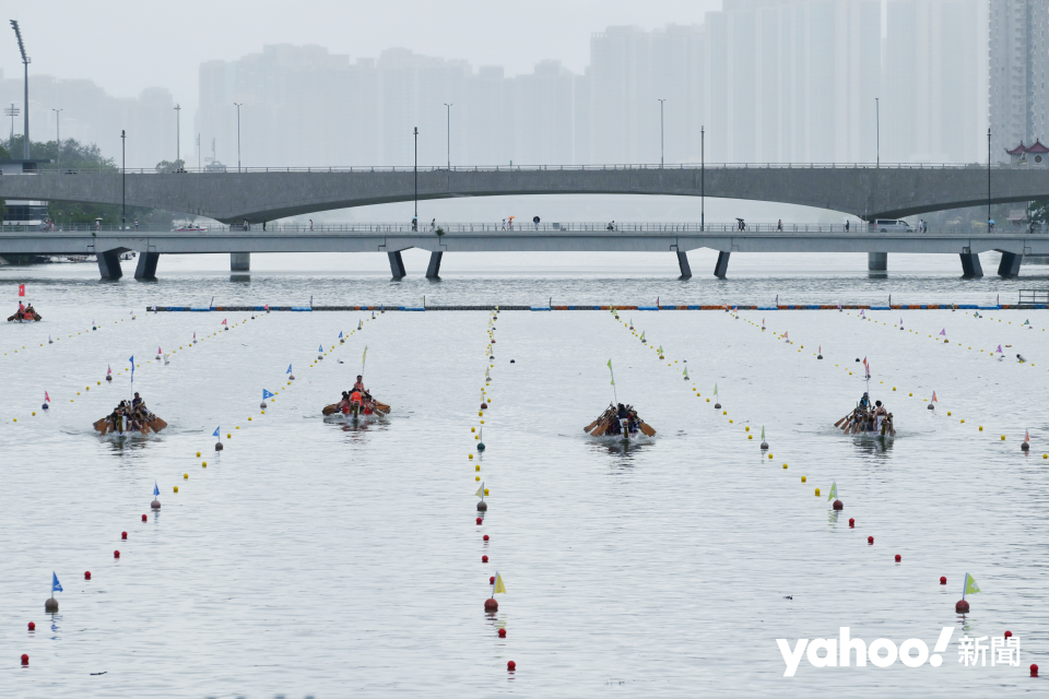 賽道長約 300 米及 500 米，在翠榕橋至沙燕橋之間一段河道比賽。