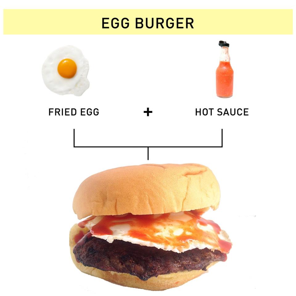 90. Egg Burger