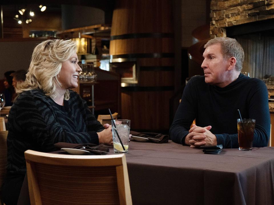 Todd and Julie Chrisley in season eight of of "Chrisley Knows Best."
