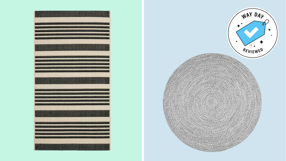 These outdoor rugs on sale at Wayfair help make any patio and deck feel truly cozy.