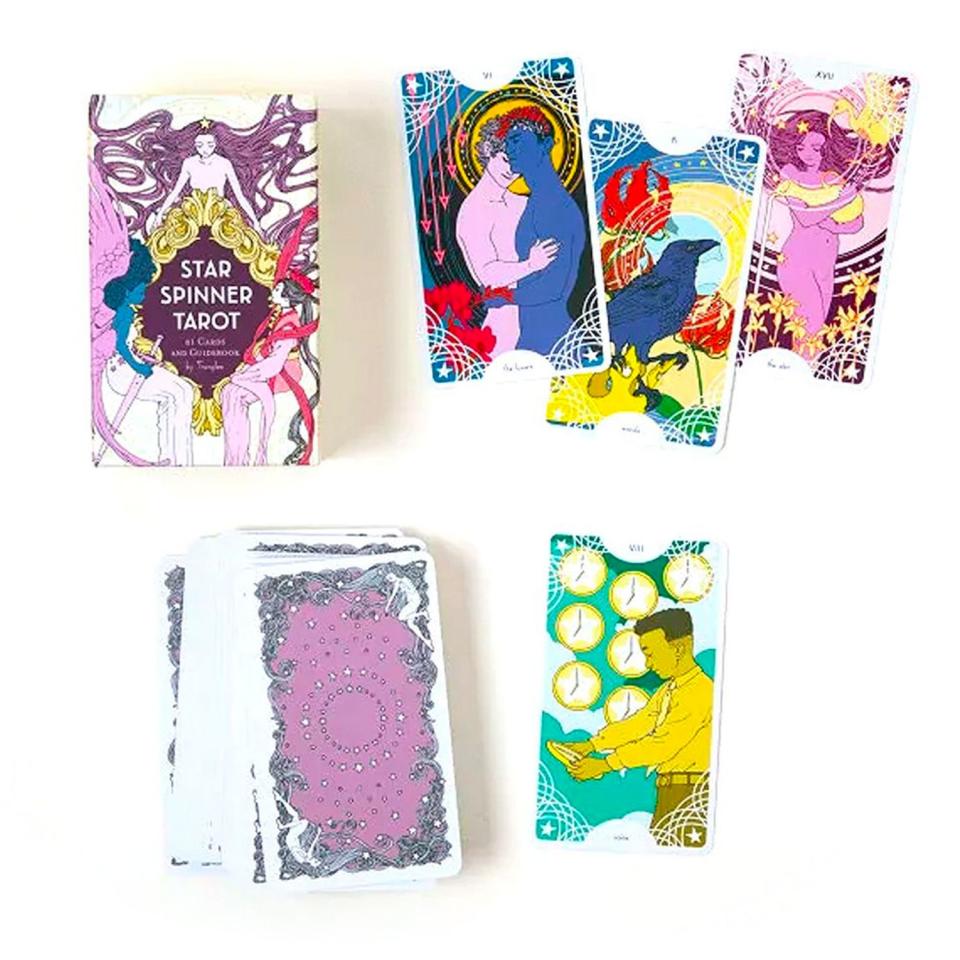 <p><a href="https://go.redirectingat.com?id=74968X1596630&url=https%3A%2F%2Fwww.uncommongoods.com%2Fproduct%2Fstar-spinner-tarot-cards&sref=https%3A%2F%2Fwww.bestproducts.com%2Flifestyle%2Fnews%2Fg3120%2Finspirational-gift-ideas%2F" rel="nofollow noopener" target="_blank" data-ylk="slk:Shop Now;elm:context_link;itc:0;sec:content-canvas" class="link ">Shop Now</a></p><p>Star Spinner Tarot Deck</p><p>uncommongoods.com</p><p>$25.00</p>