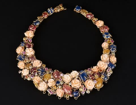 Leda Codecasa Flower necklace