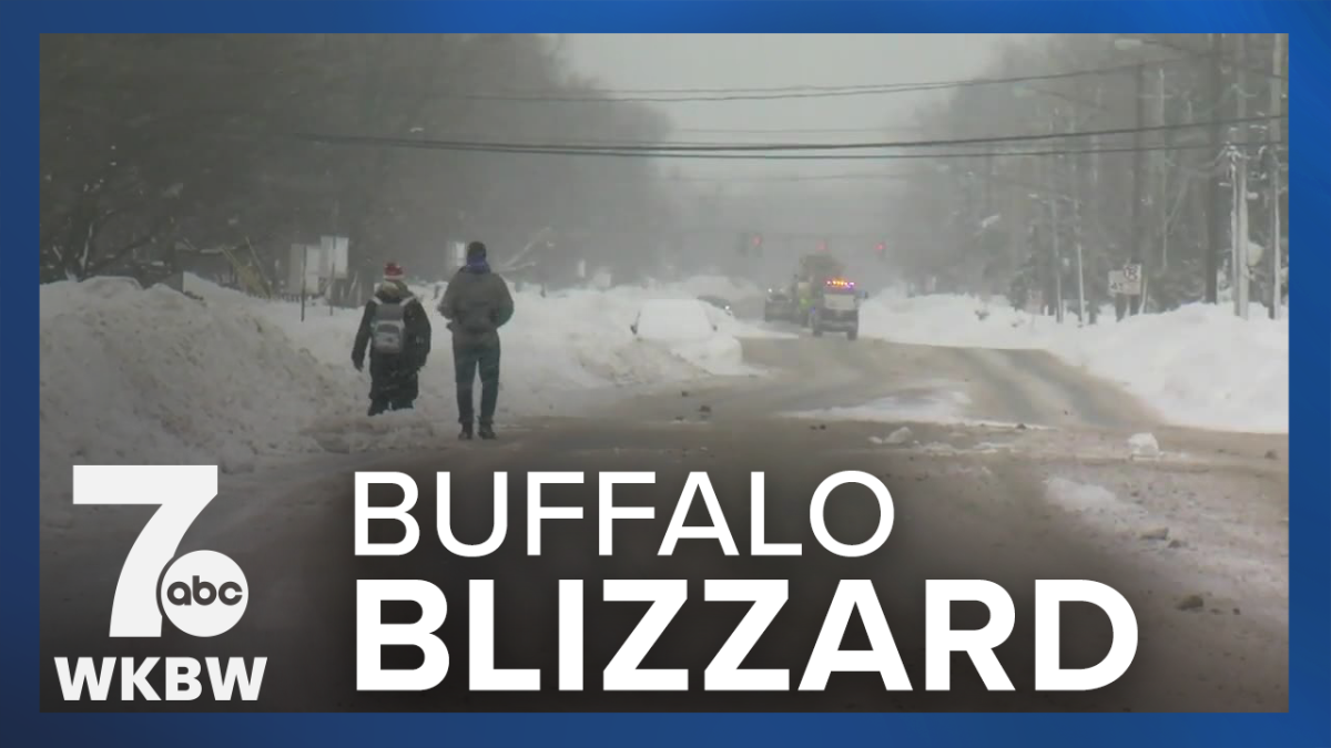 Buffalo blizzard Amherst remains under travel ban Monday