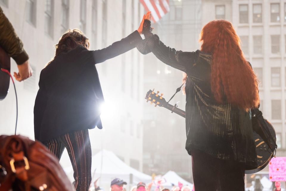 Martina McBride and Wynonna Judd made an appearance on NBC's "Today" show in October 2022.