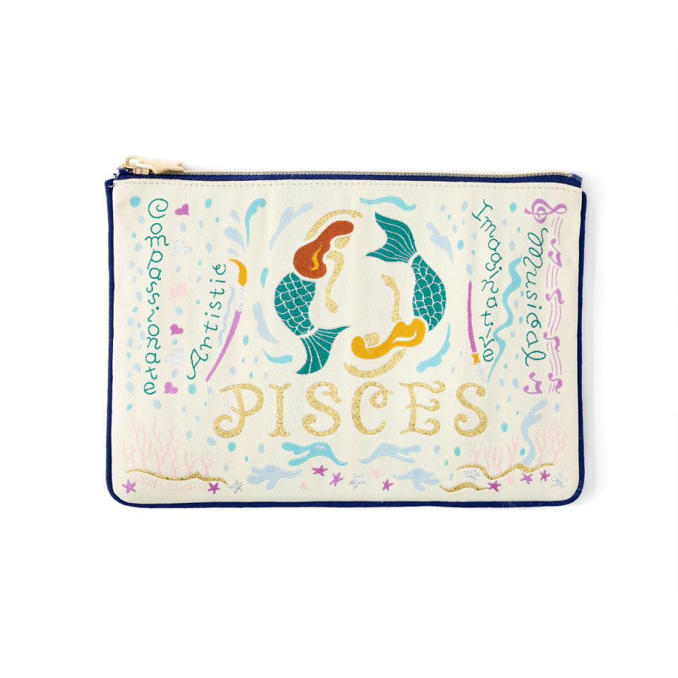 <p><a href="https://go.redirectingat.com?id=74968X1596630&url=https%3A%2F%2Fwww.uncommongoods.com%2Fproduct%2Fwoven-astrology-zip-pouch&sref=https%3A%2F%2Fwww.womansday.com%2Flife%2Fg40646294%2Fstocking-stuffer-ideas%2F" rel="nofollow noopener" target="_blank" data-ylk="slk:Shop Now;elm:context_link;itc:0;sec:content-canvas" class="link ">Shop Now</a></p><p>Woven Astrology Zip Pouch</p><p>uncommongoods.com</p><p>$34.00</p><span class="copyright">Carmel and Terrell Swan</span>