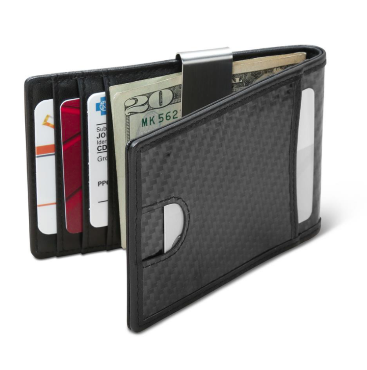 The Ultrathin Carbon Fiber Money Clip Wallet, best metal wallet