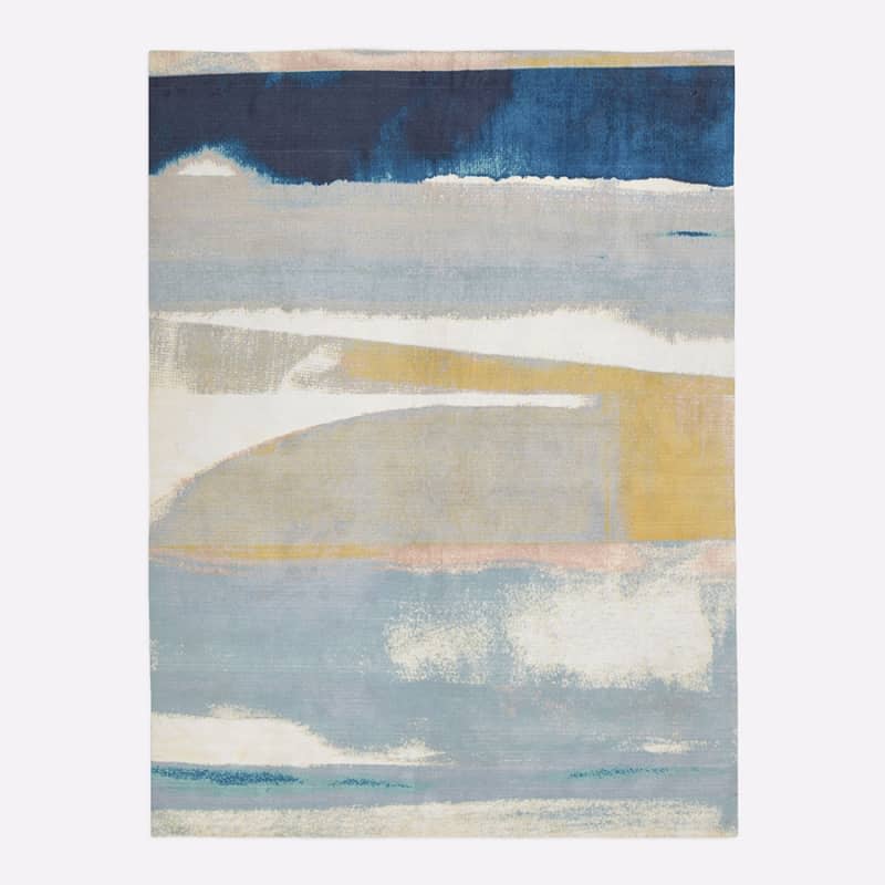 Sun-Kissed Landscape Easy Care Rug