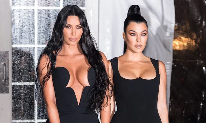 Kim y Kourtney Kardashian compiten con sus hermanas en seguidores e ingresos