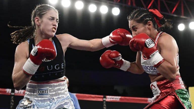 Evelyn Bermúdez, de 26 años, la mejor boxeadora argentina del momento