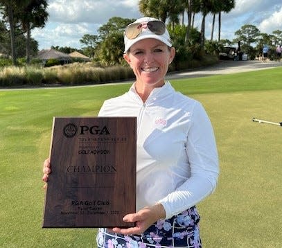 Stephanie Connelly-Eiswerth of Fleming Island led the Women's PGA Cup points list and will represent the U.S. in the upcoming international event in Sunriver, Ore.