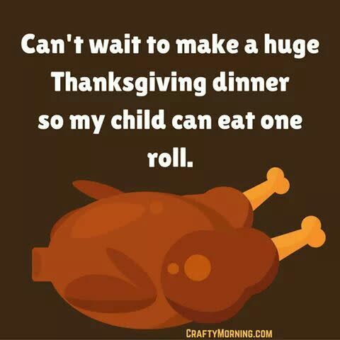 <p>Maybe it's okay if the kids barely touch their plates, because then there are more <a href="https://www.goodhousekeeping.com/holidays/thanksgiving-ideas/g2763/leftover-stuffing-recipes/" rel="nofollow noopener" target="_blank" data-ylk="slk:leftovers;elm:context_link;itc:0;sec:content-canvas" class="link ">leftovers</a> for the next few days!</p><p><a href="https://www.goodhousekeeping.com/holidays/thanksgiving-ideas/g1471/leftover-turkey-recipes/" rel="nofollow noopener" target="_blank" data-ylk="slk:RELATED: 20 Leftover Turkey Recipes You Can Make in 60 Minutes or Less;elm:context_link;itc:0;sec:content-canvas" class="link "><strong>RELATED: 20 Leftover Turkey Recipes You Can Make in 60 Minutes or Less</strong></a></p>