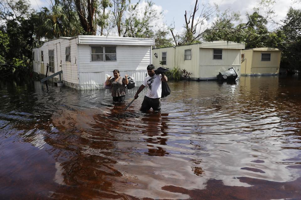 Aftermath of Hurricane Irma in Florida