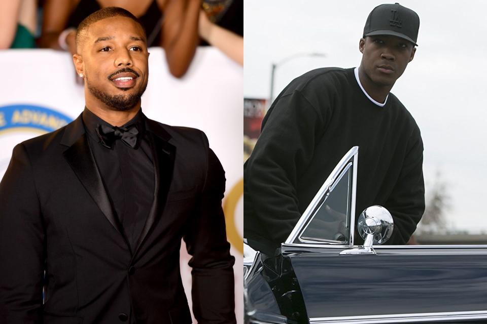 Michael B. Jordan – Dr. Dre (Corey Hawkins) in <i>Straight Outta Compton</i>