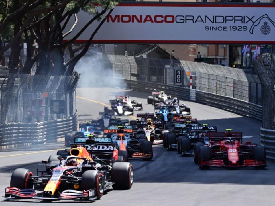 Max Verstappen  won the Monaco Grand Prix in 2021 (AFP via Getty Images)