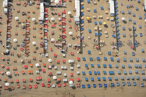 There are miles of beaches in Belgium - Credit: YVES ADAMS