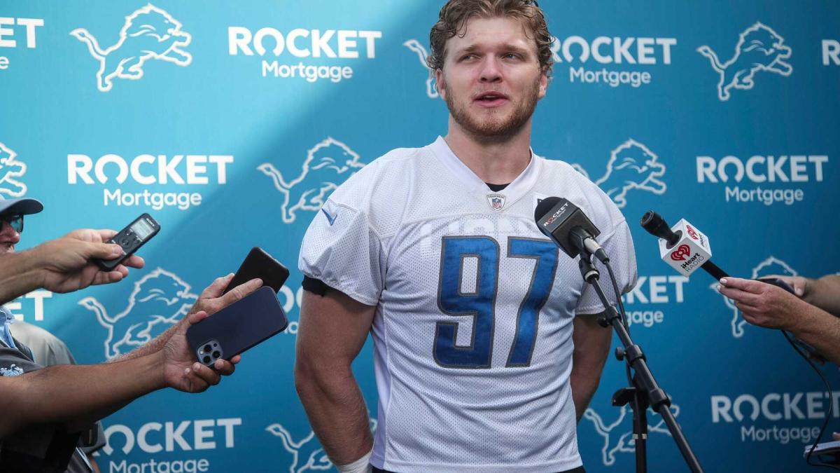 Why Lions pass-rusher Aidan Hutchinson is thankful for the Jaguars