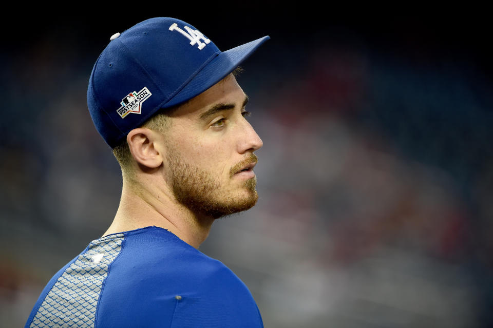 Cody Bellinger called out the Astros on Friday. (Photo by Will Newton/Getty Images)