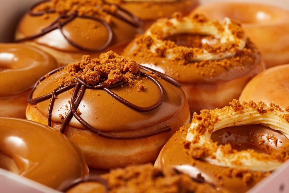 Krispy Kreme x Biscoff colab