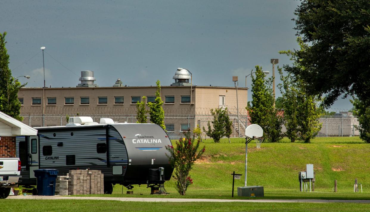 Like most of Florida's prisons, Polk Correctional Institution in Polk City has no air conditioning in the living quarters.