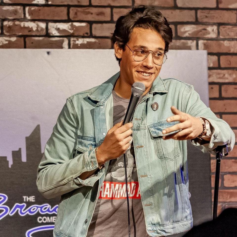 Troy Bond performs standup this month at Off The Hook Comedy Club in Naples.