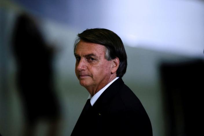 FILE PHOTO: Ceremony about the National Policy for Education at the Planalto Palace in Brasilia