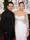 <p>Lopez and Anthony split in 2011 with the couple filing for divorce the following year. However, it wasn’t until 2014 that the pair were officially ex-husband and -wife. That was long enough for both Lopez and Anthony to each begin and end new romantic relationships, with Casper Smart and Chloe Green, respectively. The <em>Shades of Blue</em> star ended up with primary custody, while no spousal support was given to either. The two remain good friends today. (Photo: Getty Images) </p>