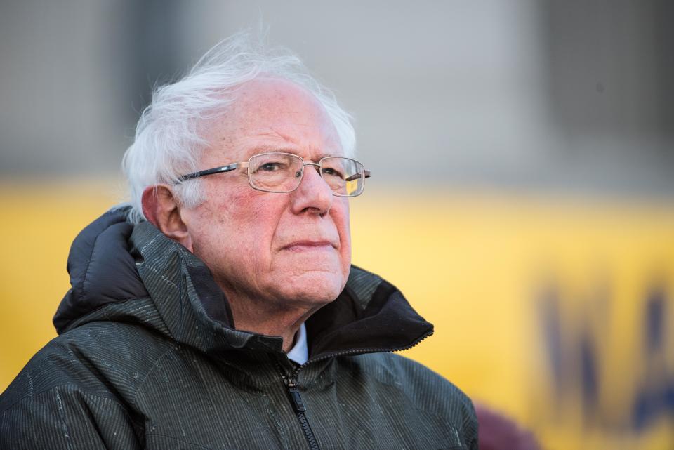 Sen. Bernie Sanders, I-Vt., attends an annual Martin Luther King Jr. Day celebration in Columbia, S.C., on Jan. 21. (Photo: Sean Rayford/Getty Images)