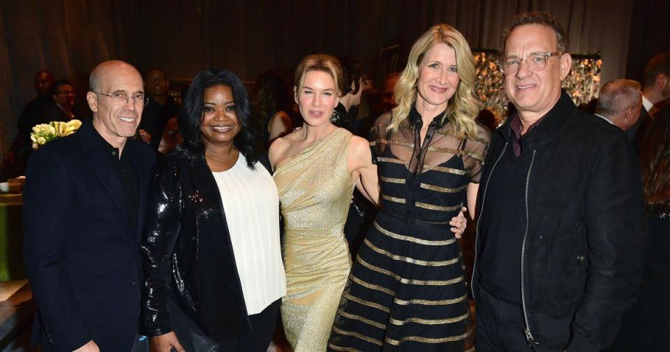 Laura Dern & Tom Hanks Kick Off Oscars Weekend with Famous Friends, Plus Bella Hadid, RuPaul & More