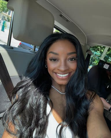 <p>Simone Biles Instagram</p> Simone Biles on Instagram, Aug. 6, 2024