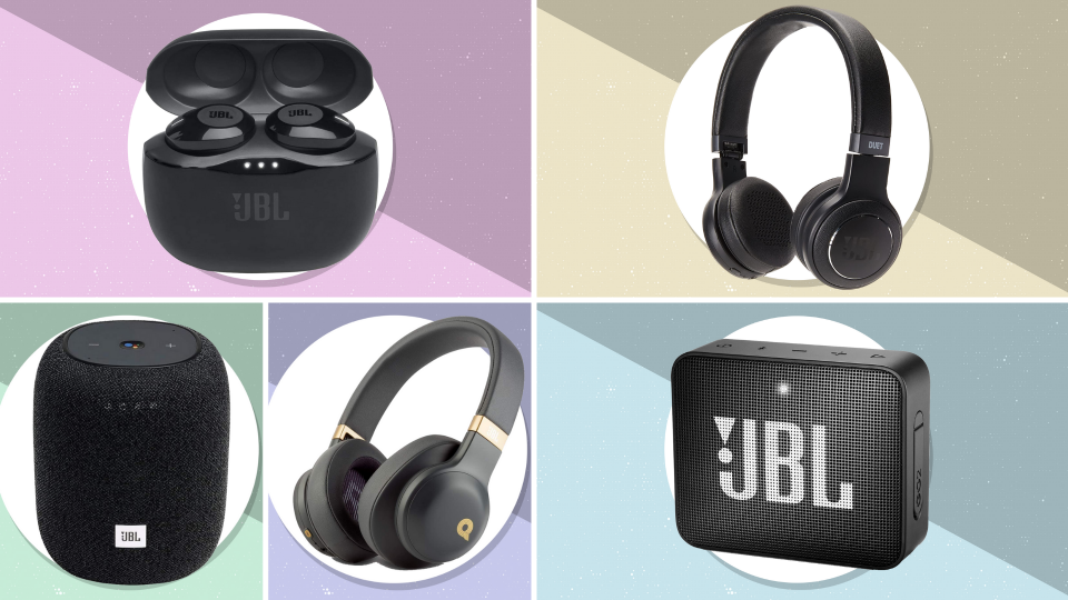 Save up to a whopping 67 percent on headphones and home audio gear during JBL's Mother's Day sale. (Photo: JBL)