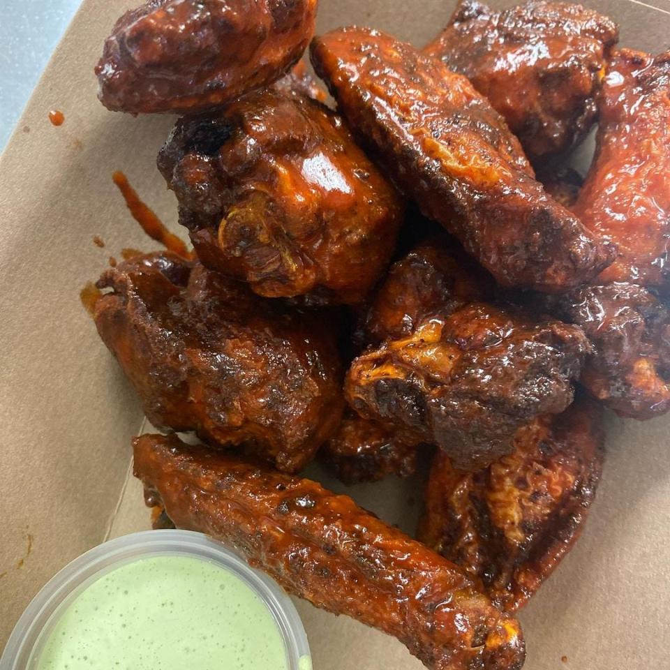 Adobo wings with queso verde at Lomito in Beach Haven.
