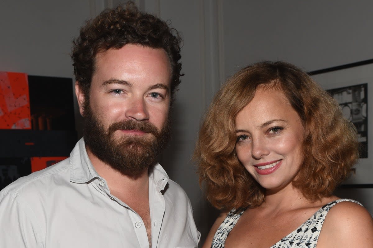 Danny Masterson’s wife Bijou Phillips (R) files for divorce after sentencing. Pictured in 2015  (Getty Images for Samsung)