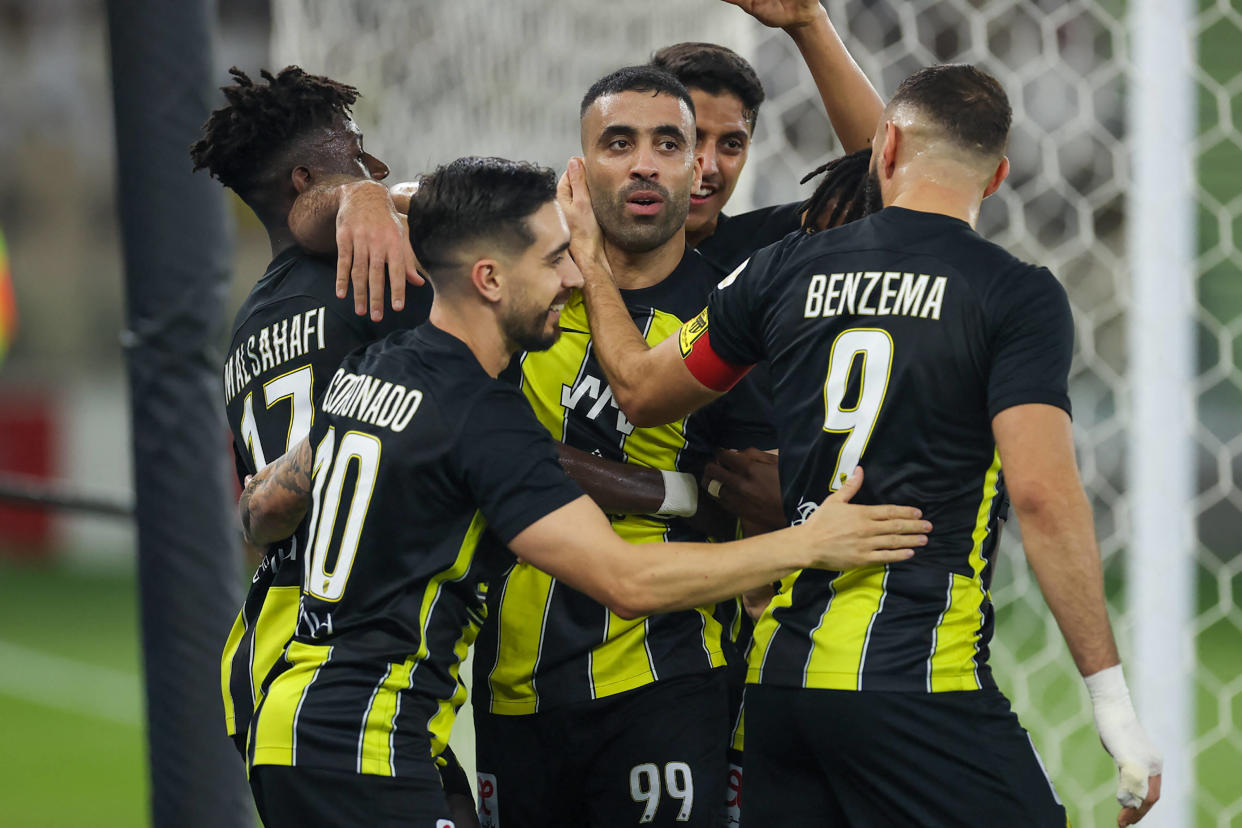 Abderrazak Hamdallah a été attaqué par un supporter après la finale de la Supercoupe d’Arabie saoudite le 11 avril.