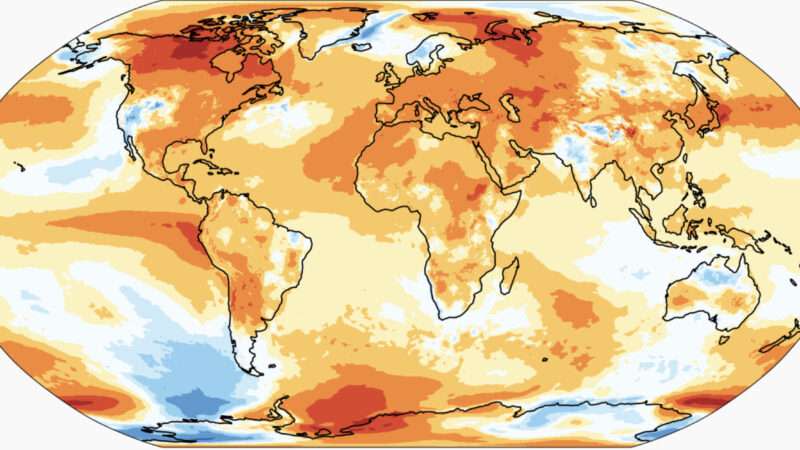 global temperature depiction