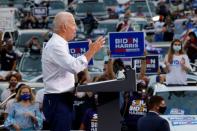 Democratic U.S. presidential nominee Biden campaigns in Georgia