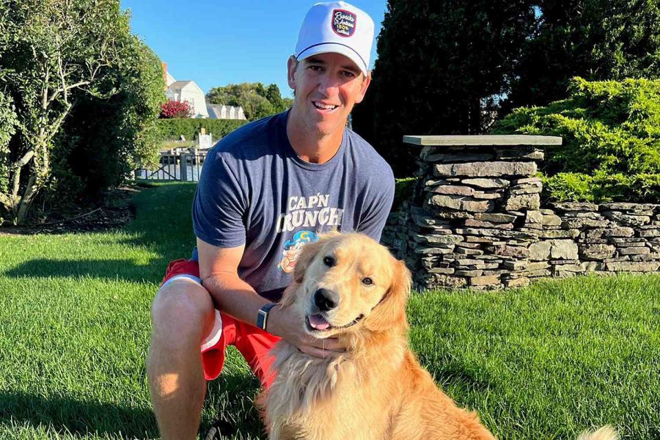 <p>Eli Manning/Instagram</p> Eli Manning and Hank