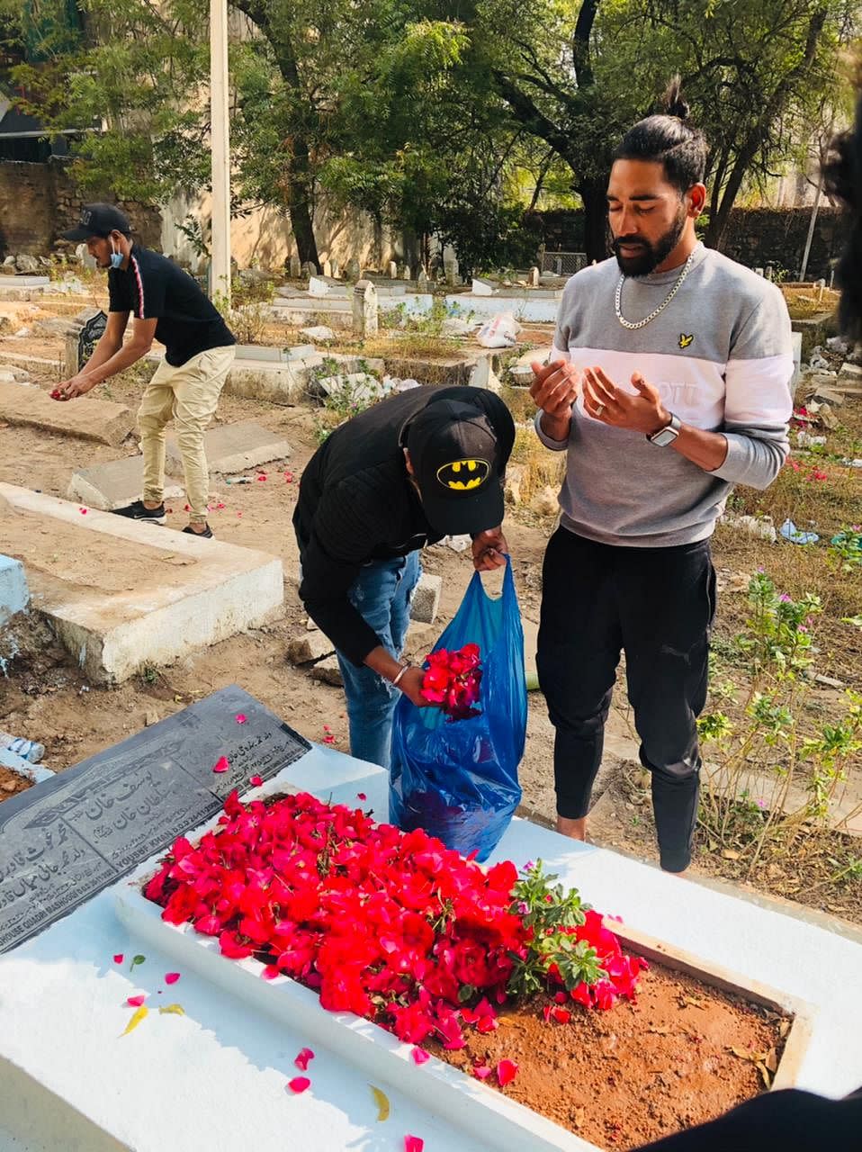 Mohammed Siraj pays tribute to his late father after returning from Australia.