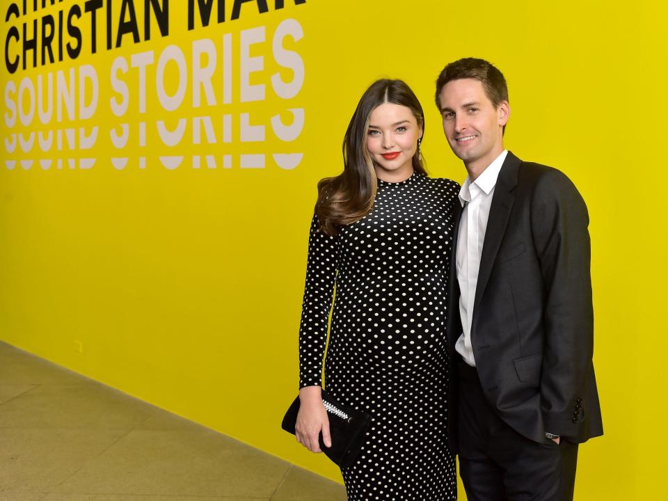 Evan Spiegel Miranda Kerr