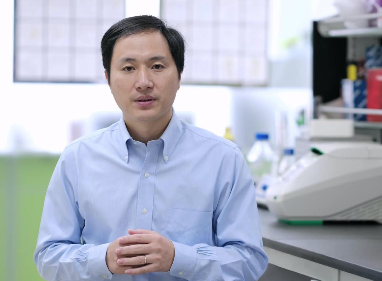 He Jiankui seemed unprepared for the furor set off by his bombshell announcement. <a href="https://commons.wikimedia.org/wiki/File:He_Jiankui.jpg" rel="nofollow noopener" target="_blank" data-ylk="slk:The He Lab/Wikimedia Commons;elm:context_link;itc:0;sec:content-canvas" class="link ">The He Lab/Wikimedia Commons</a>, <a href="http://creativecommons.org/licenses/by/4.0/" rel="nofollow noopener" target="_blank" data-ylk="slk:CC BY;elm:context_link;itc:0;sec:content-canvas" class="link ">CC BY</a>