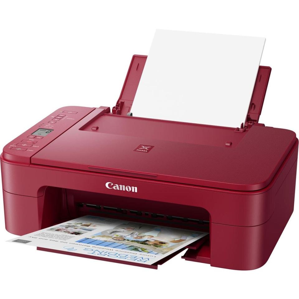 <strong>Pages Per Minute: </strong>In black and white, this printer can print 7 pages per minute. <br /><strong>Monochrome Vs. Color: </strong>This all-in-one can do color and can handle black and white printing. <br /><strong>Cartridge Details:</strong> It includes a Canon PG-243 in black and CL-244 color ink cartridge.<strong> </strong><br /><strong> What Else Can This Printer Do: </strong>There's a scanner on this printer, too. <br /><strong> $$$: </strong><a href="https://fave.co/2EHh6kb" target="_blank" rel="noopener noreferrer">Find it for $50 at Adorama</a>. Keep in mind that it's on backorder.