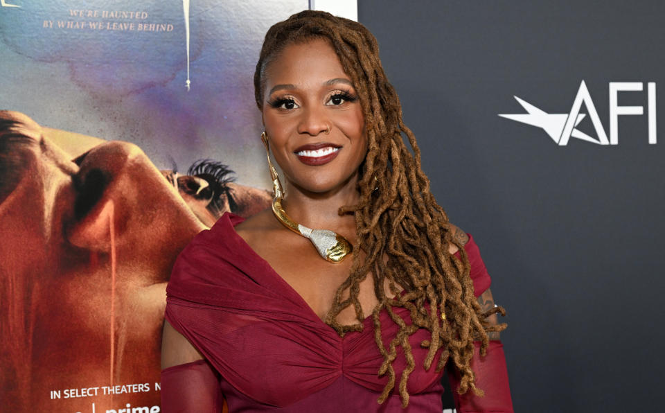 HOLLYWOOD, CALIFORNIA - NOVEMBER 03:  Writer/director Nikyatu Jusu attends the AFI Fest 2022: Special Screening Of “Nanny” at TCL Chinese 6 Theatres on November 03, 2022 in Hollywood, California. (Photo by Michael Kovac/Getty Images for AFI)