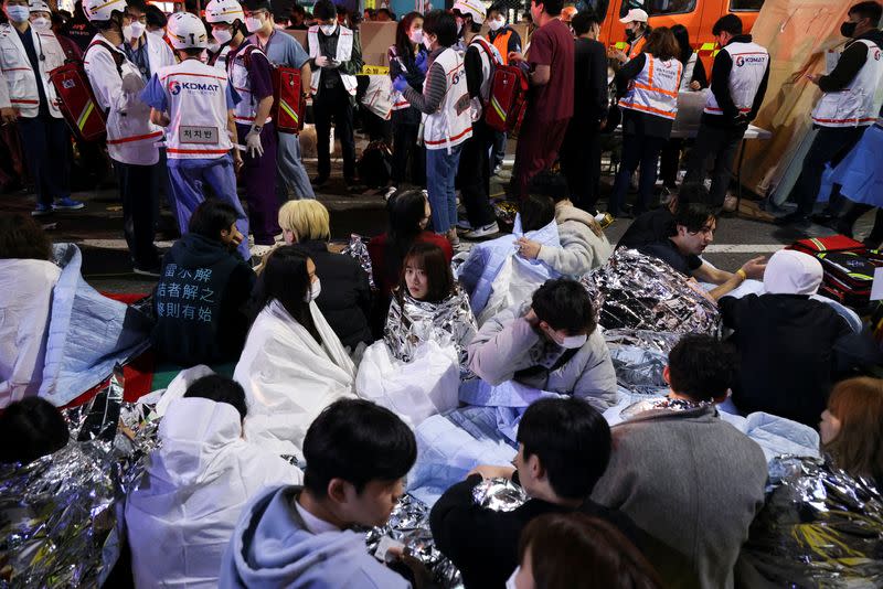 Estampida en un festival de Halloween en Seúl