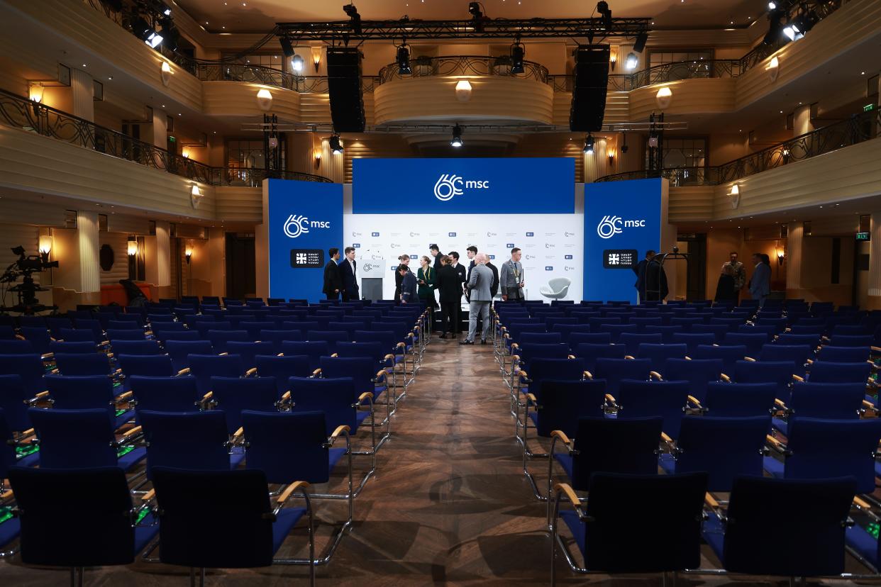 The 2024 Munich Security Conference in Munich, Germany. The conference brings together political and defense leaders from all over the world.