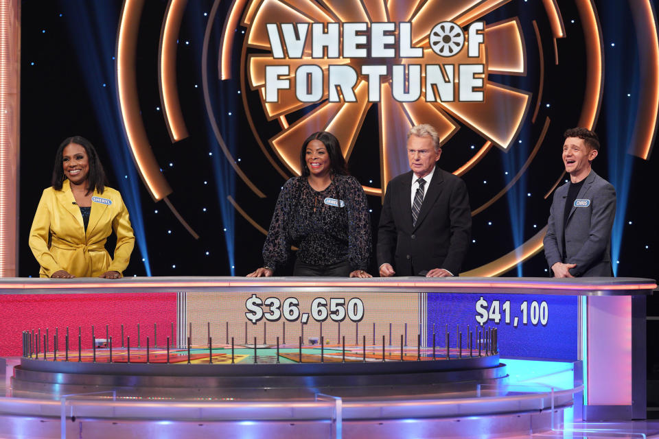 Janelle James, Sheryl Lee Ralph and Chris Perfetti  Hosted by pop-culture legends Pat Sajak and Vanna White on 