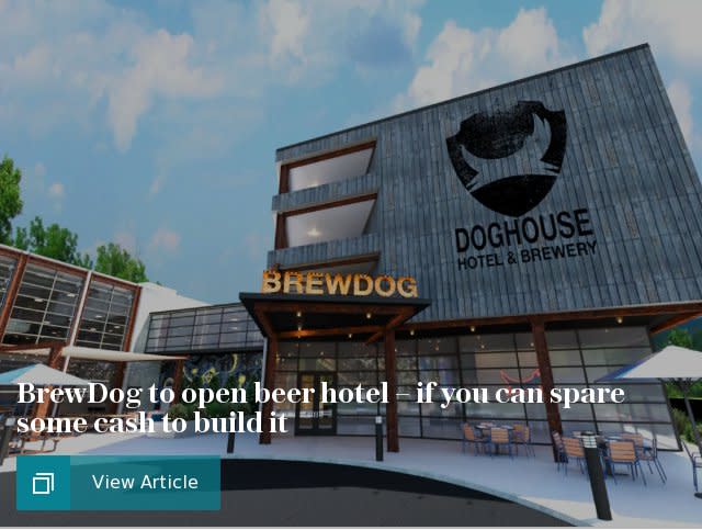 BrewDog to open beer hotel