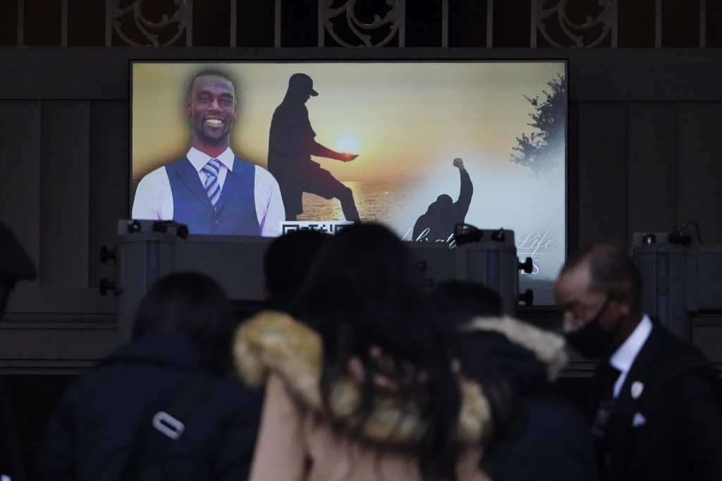 FILE – Mourners arrive to the funeral service for Tyre Nichols, at Mississippi Boulevard Christian Church on Wednesday, Feb. 1, 2023, in Memphis, Tenn. A Tennessee judge on Friday, May 19, continued to temporarily block the release of more video footage and records in the investigation into Nichols’ death, but said he does want to make public as much information as possible that would not interfere with the rights to a fair trial for five Memphis police officers facing charges. (AP Photo/Jeff Roberson, File)