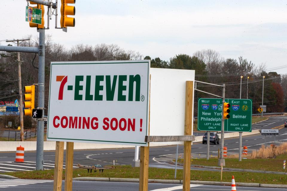 7-Eleven is bringing a convenience store at gasoline pumps to Adventure Crossing USA in Jackson, NJ. Thursday, December 2, 2021.