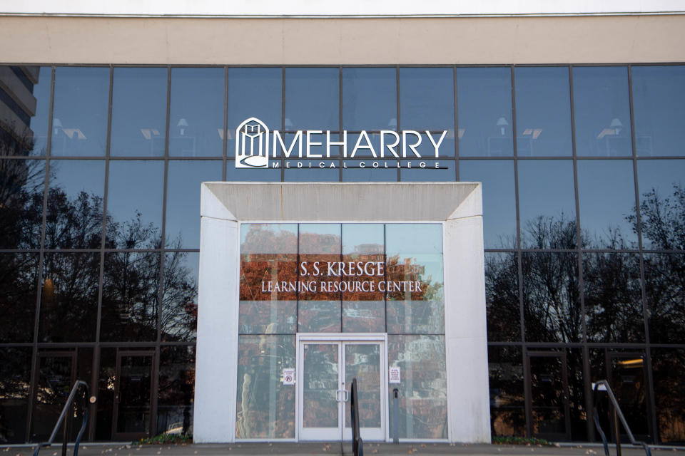 Meharry Medical College's S.S. Kresge Learning Resource Center pictured Tuesday, Nov. 19, 2019, in Nashville, Tenn. 